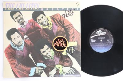 LP Record CHILITES  Greatest Hits PE38627 EPIC 1983 US SoulFunk Used