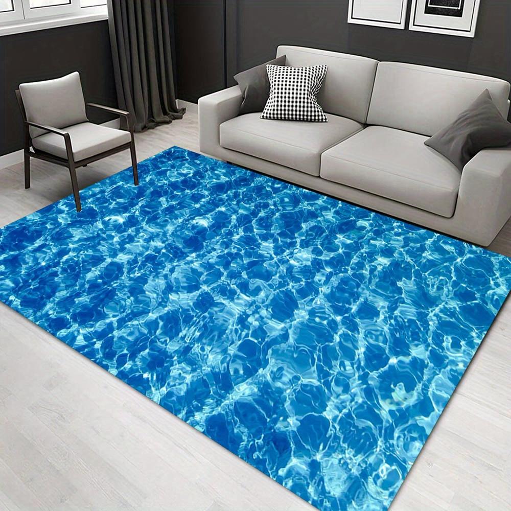 

1pc 18473403410 Pattern Carpet, Area Rug For Living Room Bedroom Room Bed Chair Laundry Entryway Corridor Yard Non-slip Outdoor Camping Rug 60cm by 90cm