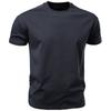 T-shirt da uomo in cotone AIOPESON Vestibilità Regolare Stile Casual Colore Unico T-shirt Base