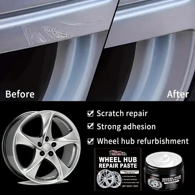 hubcap repair kit, removes hubcap oxidation and scratches, chrome refurbishment, fades repair, restores original brightness