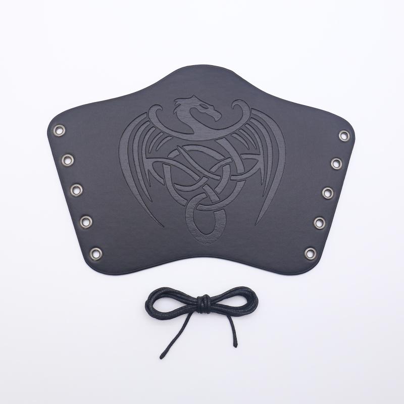 Bărbați Medieval Cosplay Armură din Piele PU Mănuși Manșete cu Șireturi Viking Pirat Cavaler Mănușă Brățară Brățară Accesorii Steam Punk