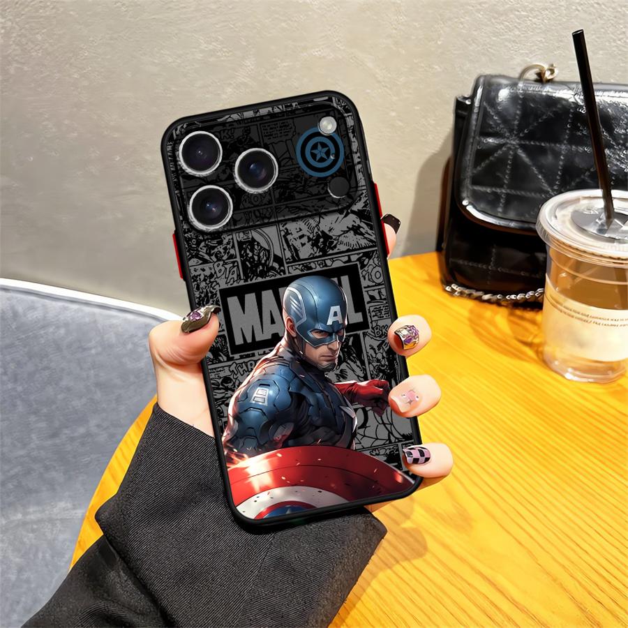 Case for iPhone 17 Pro Max XS XR 7 8 SE Air 13 Mini 15 14 11 12 16 Plus 17e Back Phone Cover Marvel Deadpool Sipiderman