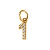 26 English Letter Rhinestone Pendants: European & American Style, 304 Stainless Steel, DIY Earring Accessories
