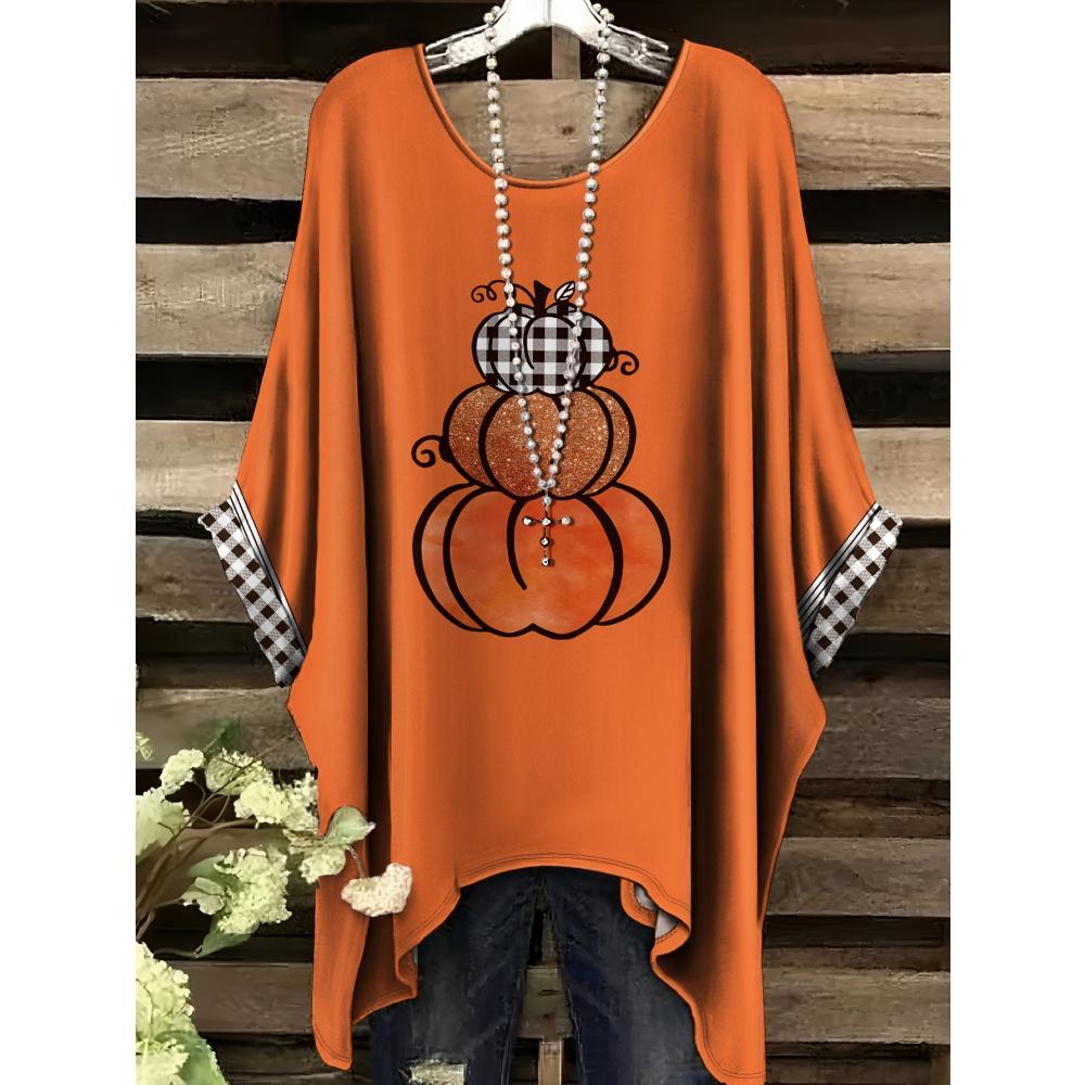 Women's T-Shirt Gothic Style Bohemian Skull Print Loose Irregular Hemline O-Neck Short Sleeved Shirt Oversized Summer Clothes
