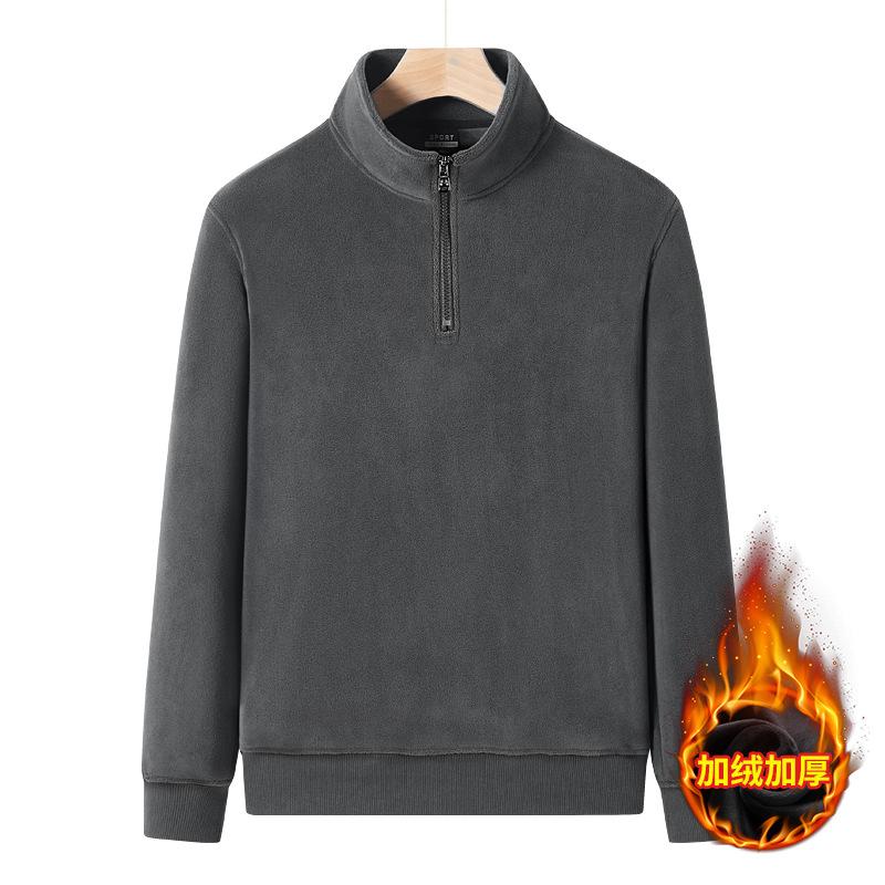 Флисовая толстовка с капюшоном на молнии — фото 8