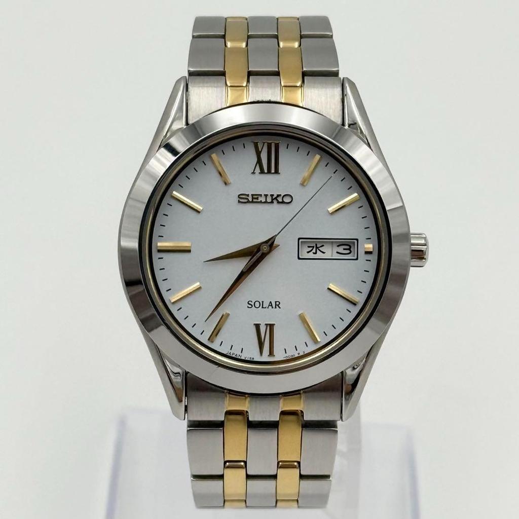 [USED] Seiko Selection Spirit Watch SBPX085 Silver and Gold