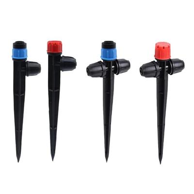 20Pcs Garden Water Sprinkler Rotation Garden Sprinkler Irrigation Watering Agriculture Ground Automatic Tube
