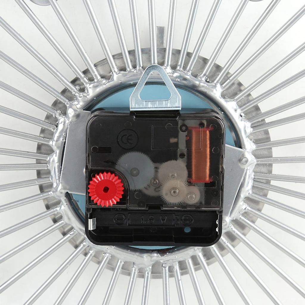 Модные роскошные настенные часы из металла с бриллиантами для гостиной и спальни