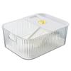 New Plastic Turtle Tank Clear Multi-functional Turtle Habitat Easy Clean Sunbathing Platform Small Pet Tank Pet Supplies