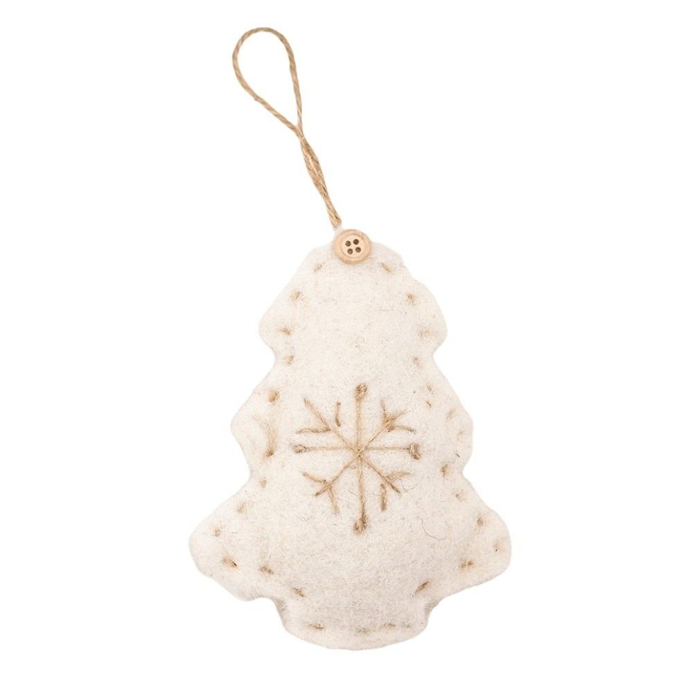 Creative Christmas Hanging Decoration Felt Fabric Colorful Felt Christmas Hanging Pendant Plush Handmade