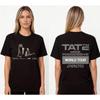 Tate McRae Miss Possessive 2025 Wereldtour T-shirt Unisex Dameskleding Katoen Korte Mouw T-shirts Zomer T-shirt Y2K Tops Fans Cadeau