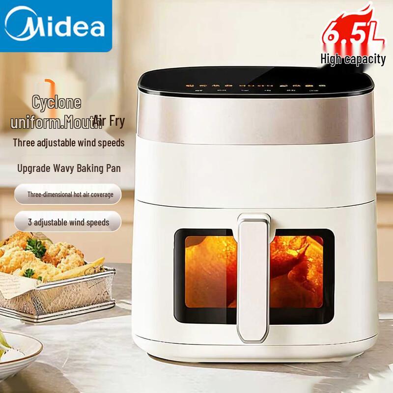 Midea 6.5L Smart Steam & Roast Air Fryer