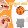 6/12/24Pcs Mini Basketball Party Favors Squishy Mini Stress Ball Basketball Sports Bouncy Stress Balls School Reward Fidget Toys