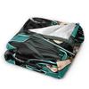 Mist Pillar Muichiro Tokito Blanket Cover Fleece Anime Lightweight Throw Blanket for Bedding Couch Bedroom Quilt