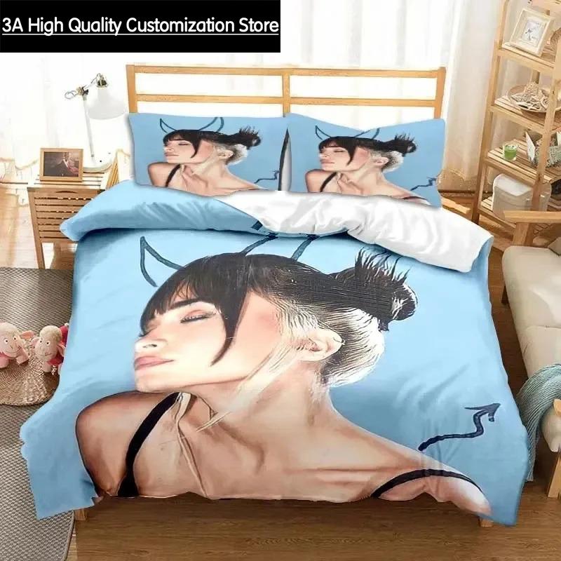 Spanische Sängerin Aitana Ocana Bettwäscheset Bettbezug Bettset Steppdeckenbezug Kissenbezug Steppdecke King Queen Size Jungen Erwachsene