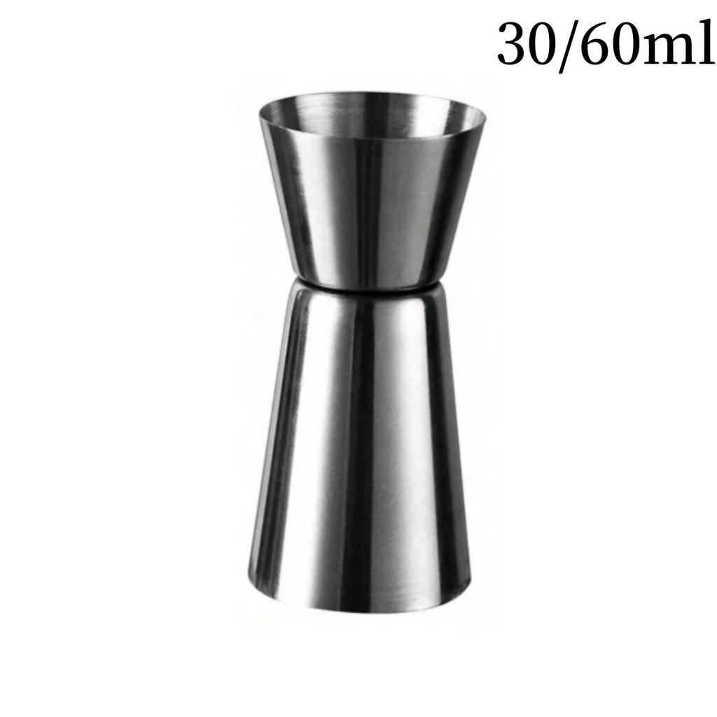 Stainless Cocktail Measuring Cup Peg Jigger Shaker Bartender Beverage Measurer Dual Shot Drink Spirit Measure Tool for Party Bar