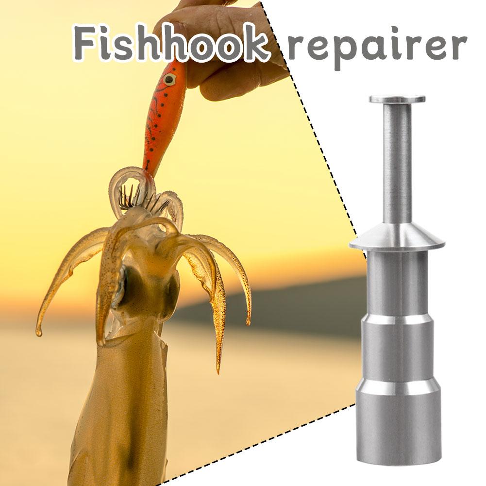 Squid Hook Corrector Hook Restoration Tool Fishing Accessory Corrects Bent Hooks Squid Hook Corrector Long-Lasting Must-Have