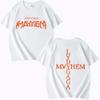Lady Gaga Mayhem New Album T Shirt Men Women Oversized 100% Cotton Cool Hot Sale Short Sleeve Summer Print Unisex Plus Size Tops