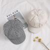 Women All Match Retro Plaid Short Brim Beret for Autumn Winter Wear