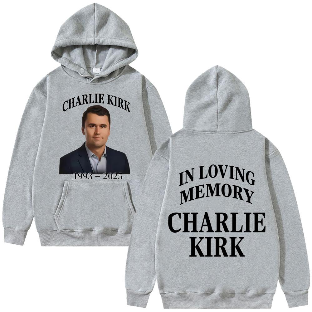 In Liebevoller Erinnerung Charlie Kirk Freedom Hoodie Herren Damen Tribut Gedenken Amerikanischer Held Sweatshirt Patriotischer Aktivismus