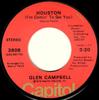 7inch Record GLEN CAMPBELL  Houston Im Comin To See You 3808 Capitol Records 1974 US Pop Used