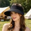 Sun Protection Hat Empty Top Design Foldable Outdoor Travel Summer Beach Cap Adjustable UV Protection Sport Sun Hat
