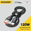 ESSAGER 120W Super Fast Charging Cable for Apple, Huawei, Xiaomi 6A Devices