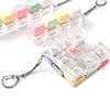 Cross-Border Creative Button Splicing Stress Relief Keychain Pendant Toy