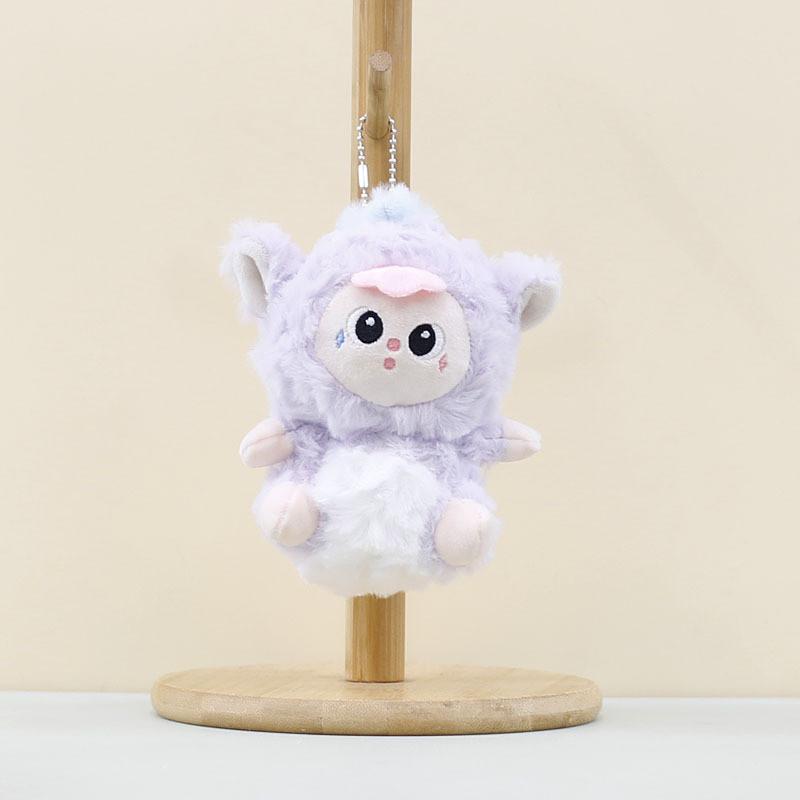 Animal Adorable Plush Doll Keychain Soft Stuffed Toy With Cute Design Cartoon