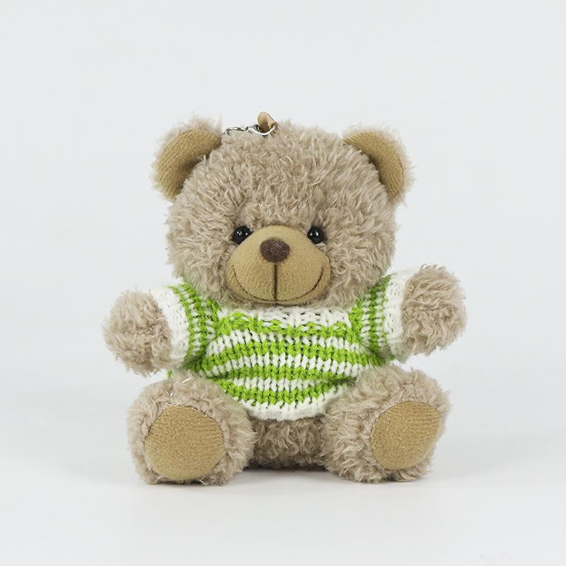 Charmante Teddybeer Sleutelhanger Pluche Pop - Aangekleed Koppeltje Rugzak Ornament Cadeau