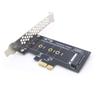  NVME to PCIE3.0 X1 Adapter Supports  NVME Protocol Converter to Desktop Graphics Card PCIE1X Fast Transfer