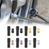 Metal Wheel Lug Nut Set with Socket Key M12 Open End Replacement Parts for Automobile Repair and Upgrade