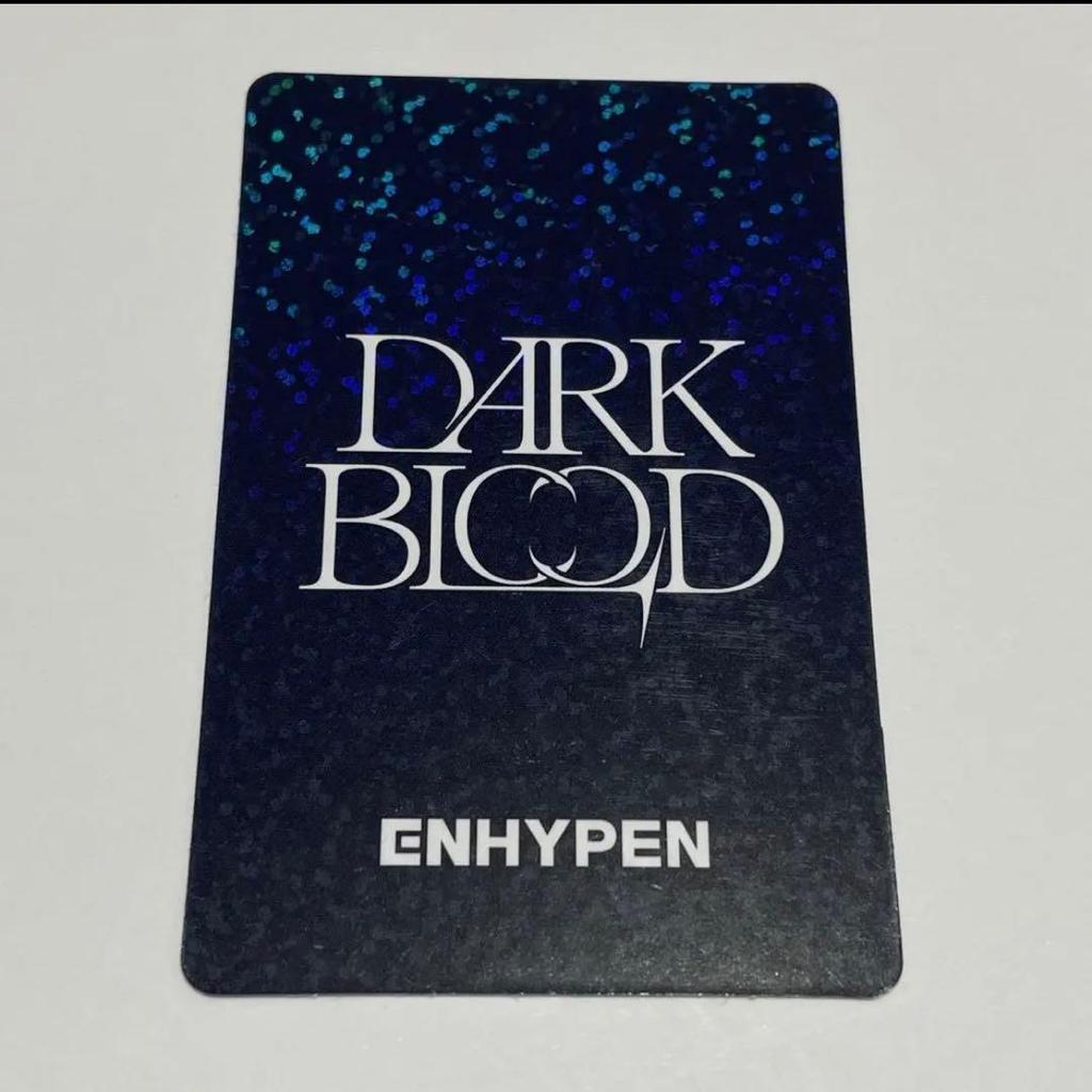 Gebruikte ENHYPEN DARK BLOOD MUSIC KOREA Fotokaart Heeseung