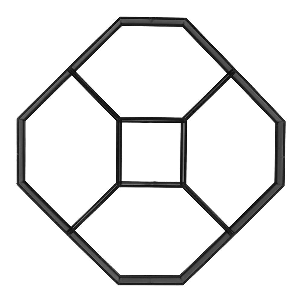 

Hexagonal DIY Concrete Paving Mold Cement Brick Walk Paths Maker for Garden Yard Patio
