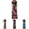 Stunning Women Boho Floral Long Maxi Dress For Cocktail Parties And Summer Events