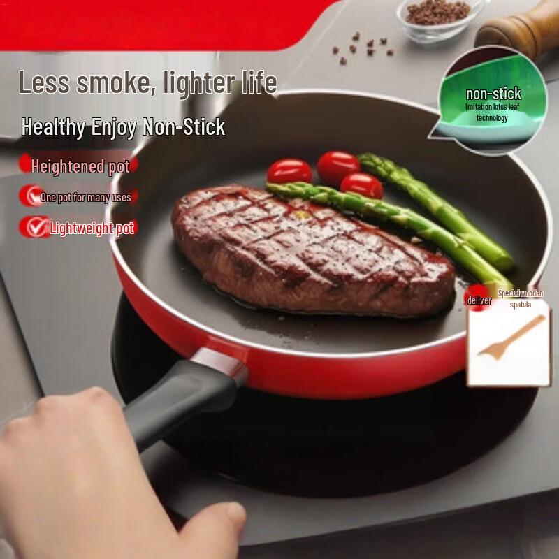 ASD 28CM Non-stick Frying Pan with Lid