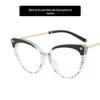 2022 Cat-Eye Rivet Flat Glasses: New TR90 Anti-Blue Light Street Style Frames