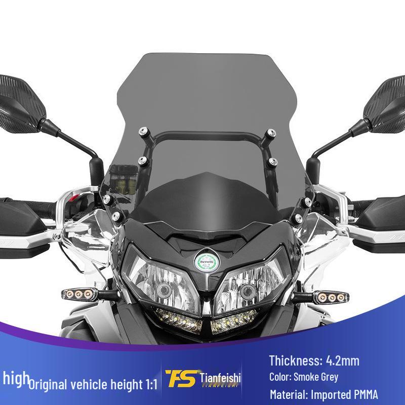 Benelli Jinpeng TRK502/502X Raised Front Windshield Accessory