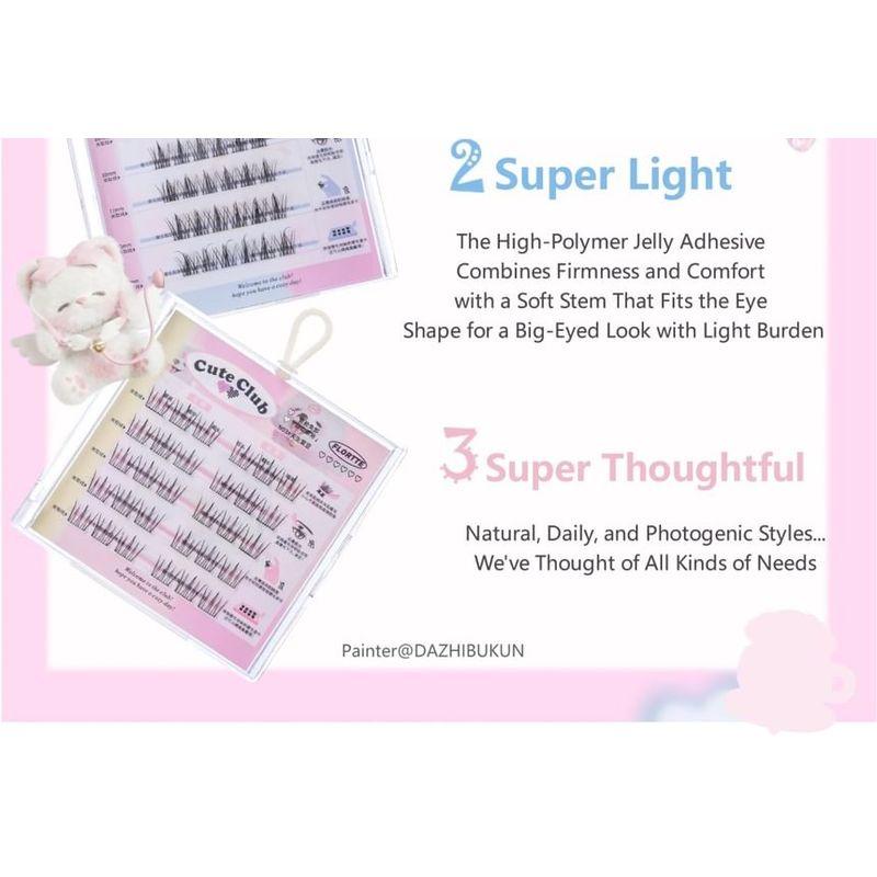 FLORTTE - Special Edition False Eyelashes - 2 Style (4-5)