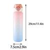 Large Capacity 1000ml Space Cup Water Bottle Plastic Durable Time Scale Frosted Portablecreative Gift High Temperature