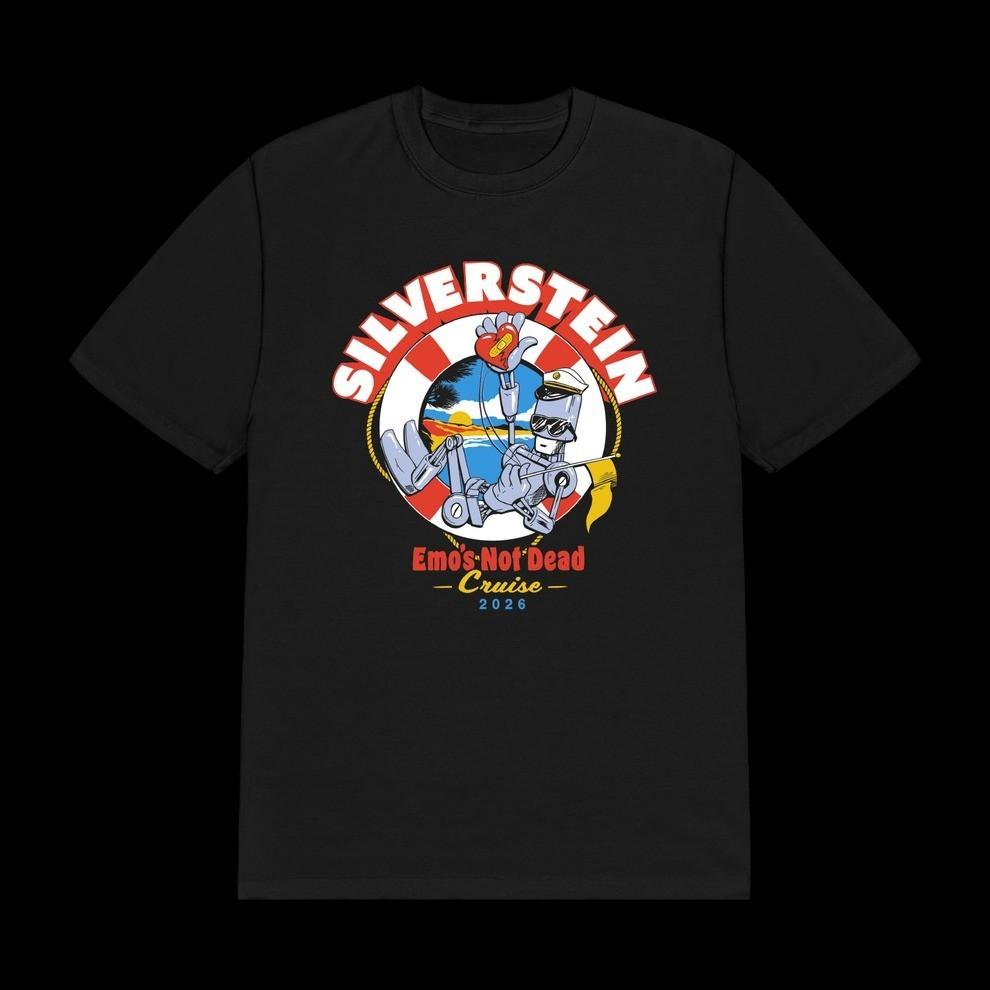 

Silverstein Band Tour 2026 Collection Gift For Fan S to 4XL Tshirt Unisex T-Shirt S