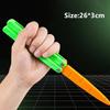 3D Printing Gravity Knife Cub Jumping Small Radish Knife Mini Model Pendant Push Card Decompression Toy Mini Butterfly Knife