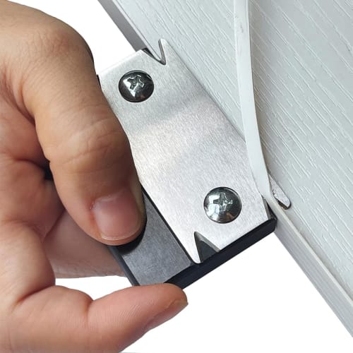 GOOMAND Edge Trimmer, Replaceable Blade, 420 Stainless Steel, Woodworking Edge Banding Cutter, Arc, Straight, Edge Treatment, Chamfering Cutter, Inclu