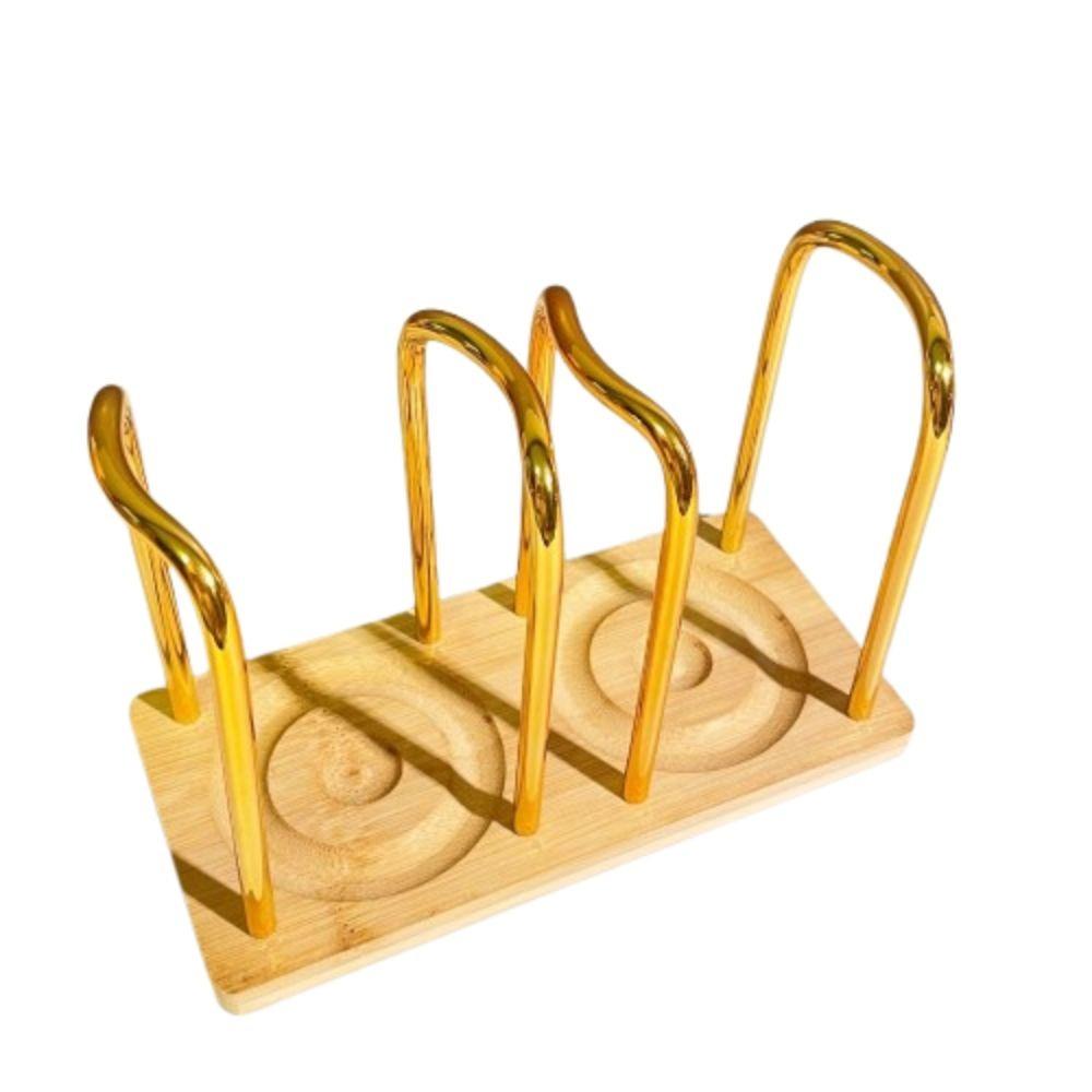 Multifunctional Cup Storage Rack Wooden Bottom Mug Display Stand Organizer  Counter