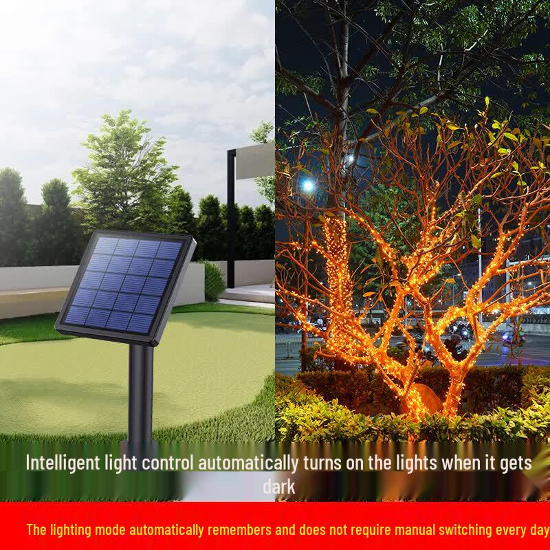 Solar LED Outdoor String Lights