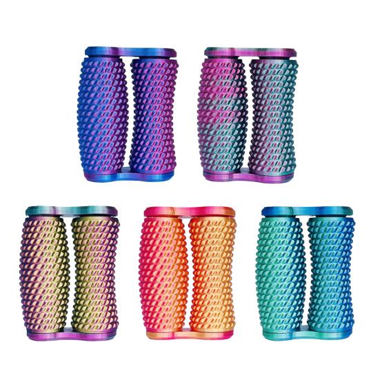 3D Printed Spiky Roller Fidget Toy Anxiety Stress Relief Kids Teens Adults Handheld Bumpy Rolling Massage Stick