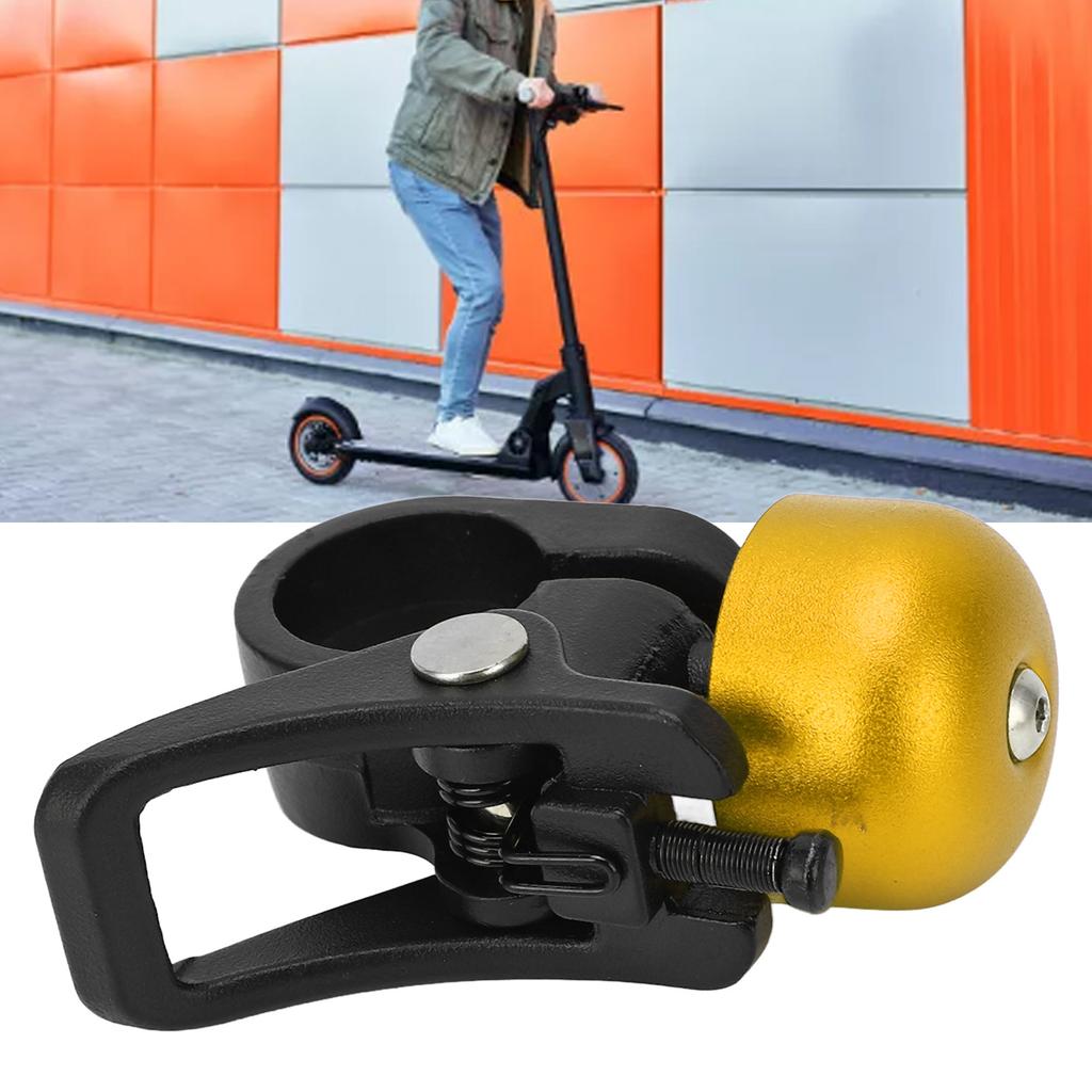 Scooter Aluminum Alloy Crisp Clear Sound Compact Bike Handlebar Horn for