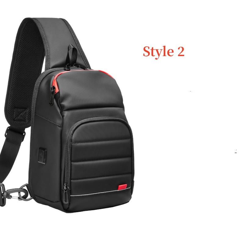 

Мужская нагрудная сумка, сумки-слинги для мужчин, водонепроницаемые сумки-мессенджеры, сумка через плечо, сумка через плечо с USB-зарядкой, подарок мужу, Bolsas