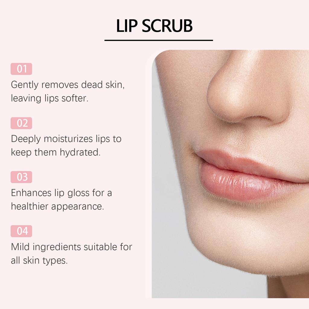 West Month Lip Care Exfoliating Scrub Softening Dead Skin And Reducing Lip Lines
