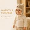 With Earflap Trapper Hat Plush Earflap Hat Cute Winter Cap  Kids